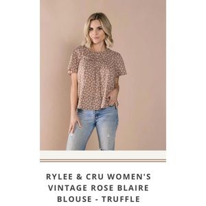 ISO Rylee Cru Vintage Rose Blaire Blouse